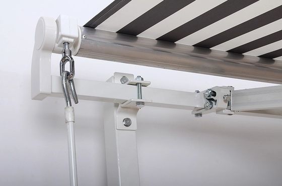 Teras için Polyester Katlanabilir Kol Çekici Çatlak El İşlemi ve UV-Dayanıklı