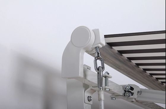 Teras için Polyester Katlanabilir Kol Çekici Çatlak El İşlemi ve UV-Dayanıklı