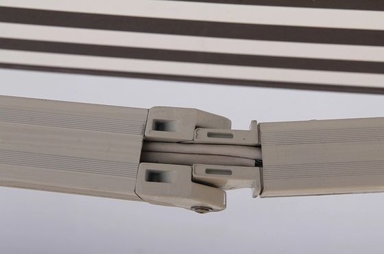 Teras için Polyester Katlanabilir Kol Çekici Çatlak El İşlemi ve UV-Dayanıklı