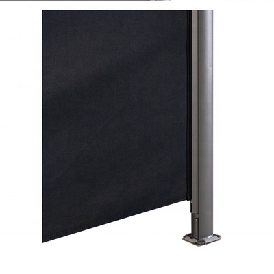 Beige Side Marquis Genişletilebilir 160/180/200x300 cm Balkon Teras Bahçe Apaçık Yan Roller Kör Ön Cam