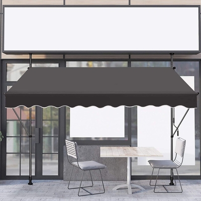 Güneş koruması için QF-CW Ayarlanabilir Yükseklik Çatısı 150/250/300 cm Geniş 300*120cm