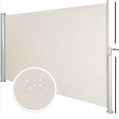 Patio Çatlakları Gizlilik Ekrani Gölge Teras Panel Çıkabilir Yan Auvent Yan Kaçış