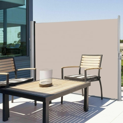 Patio Çatlakları Gizlilik Ekrani Gölge Teras Panel Çıkabilir Yan Auvent Yan Kaçış