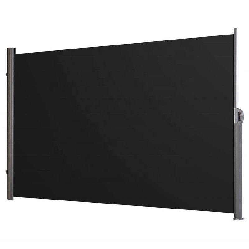 Beige Side Marquis Genişletilebilir 160/180/200x300 cm Balkon Teras Bahçe Apaçık Yan Roller Kör Ön Cam