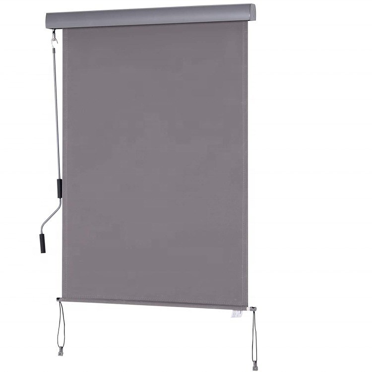 1.6m*2.5m Polyester yelken malzemesi Çekici Su geçirmez Güneş gölgesine düşen Dikey Çatlak